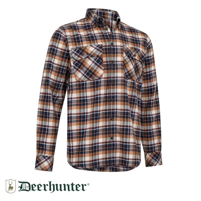 deerhunter-charles-kahverengi-kareli-gomlek-41-42-2130-8198-58198-41